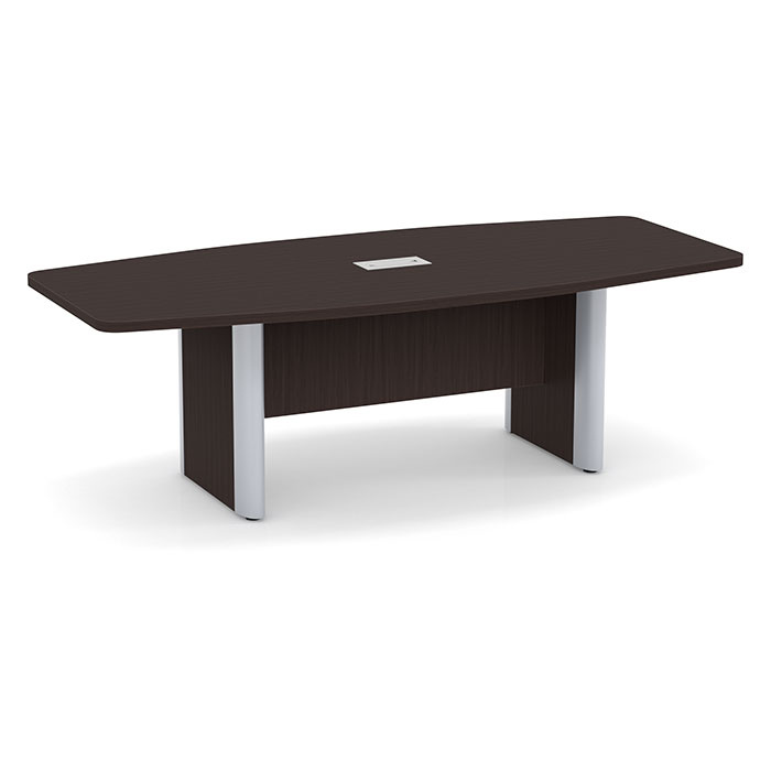 8-Boat-Shaped-Conference-Table-In-Espresso