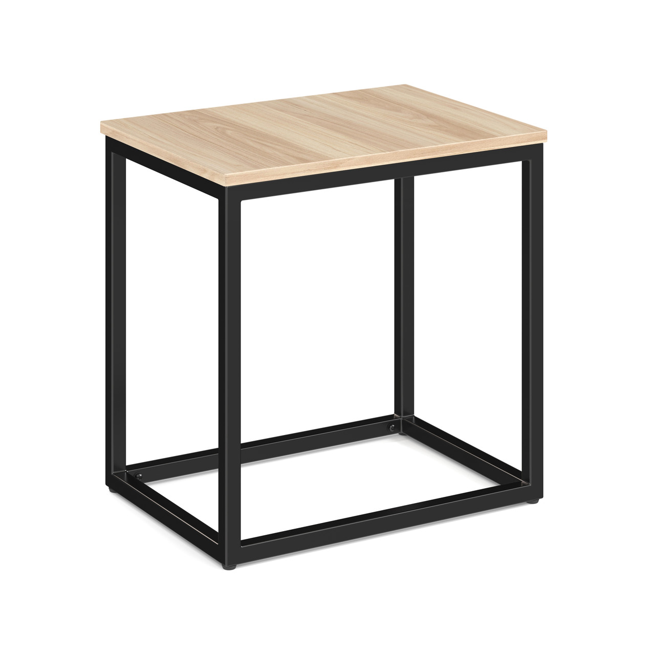 Elm-Laminate-Rectangular-Brooklyn-Series-Side-Table-with-Black-Metal-Base