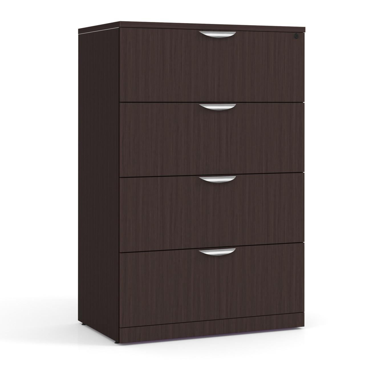 Espresso-4-Drawer-Lateral