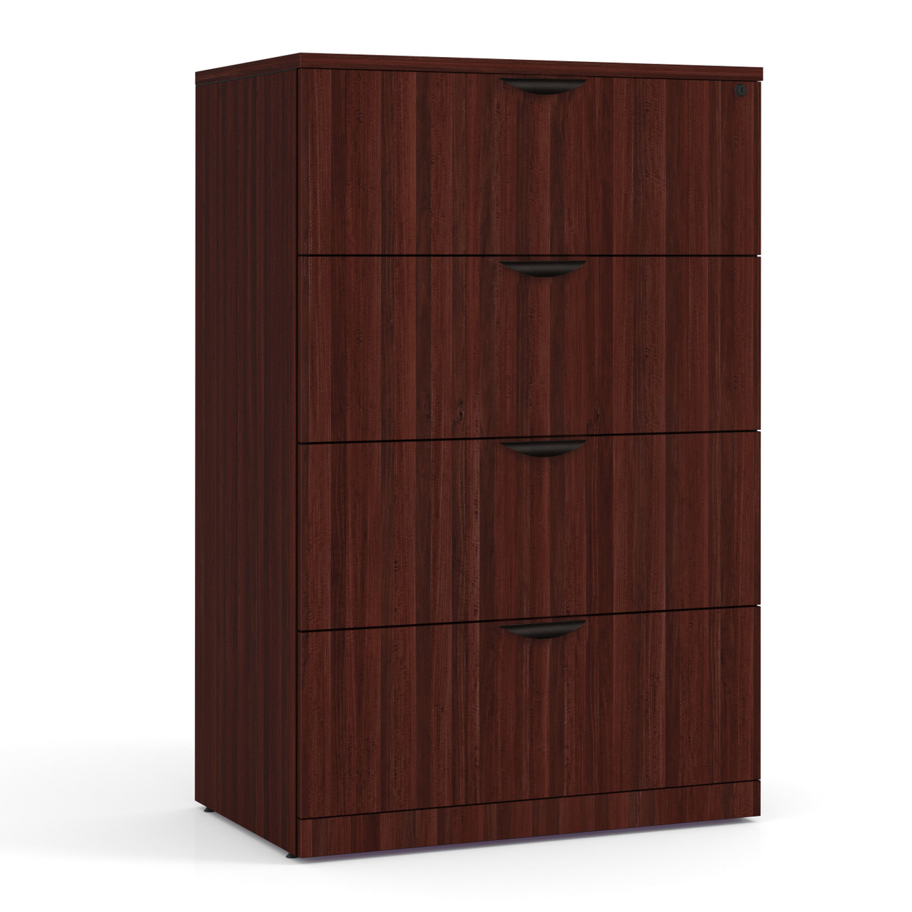 Mahogany-4-Draw-Lateral