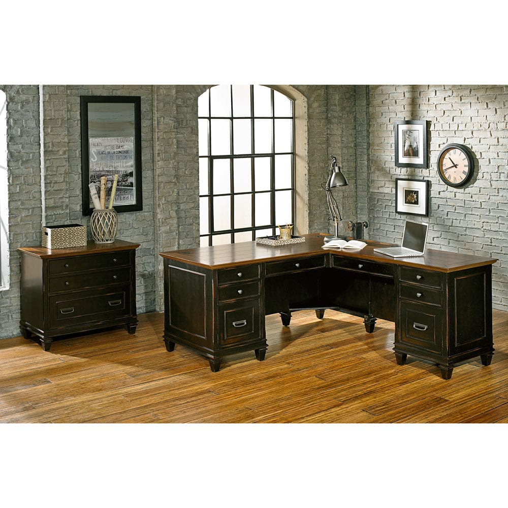 Rumson-L-Shape-DeskIn-Black-Wood-Plank-Top