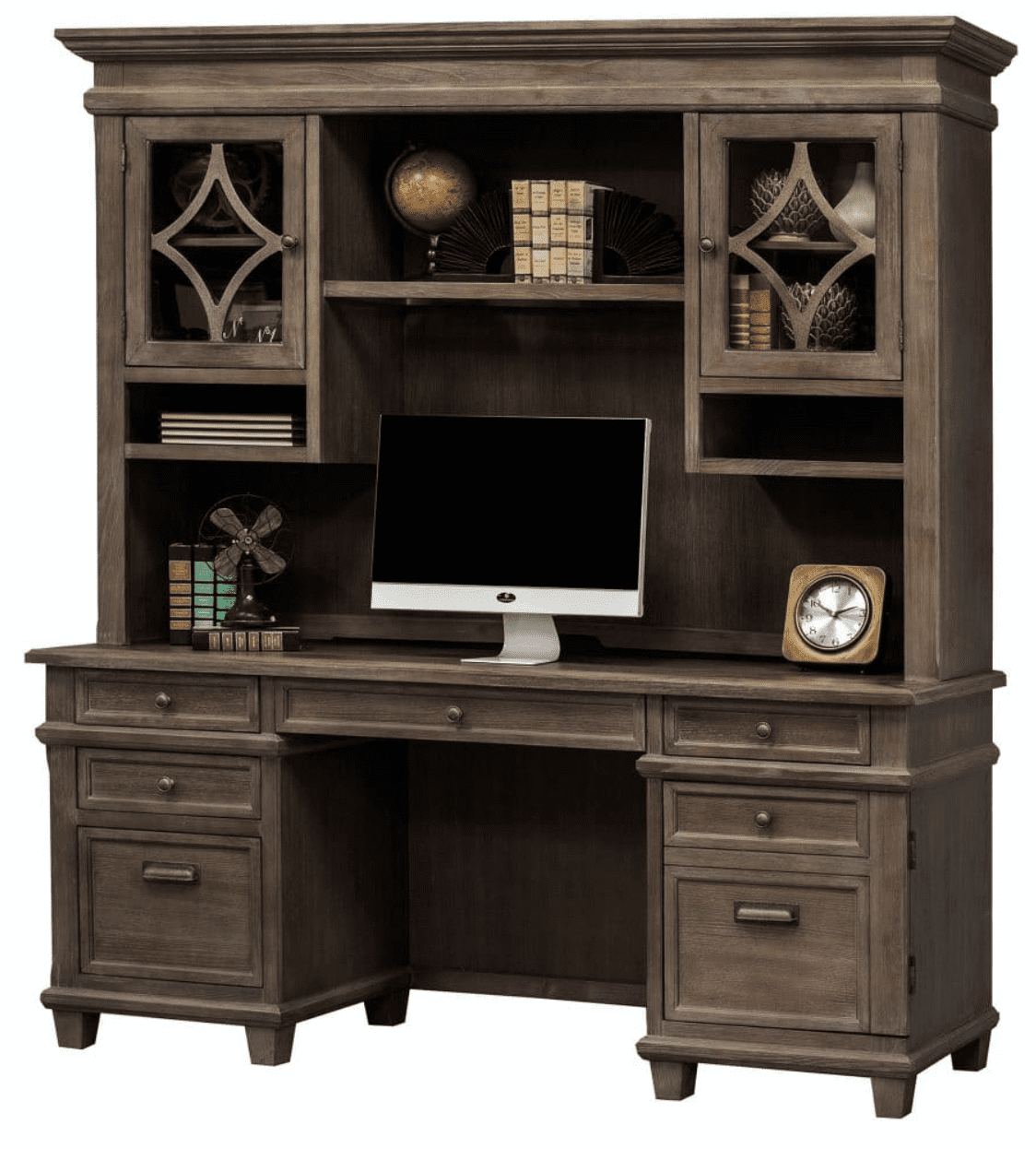 Waldorf-Credenza-Hutch
