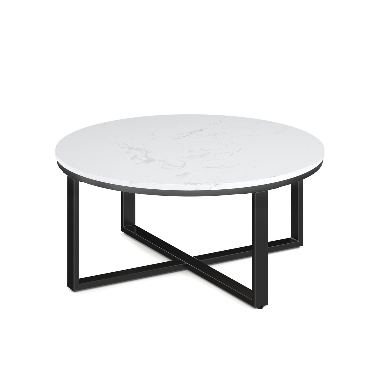 White-Round-Quartz-Occasional-Table
